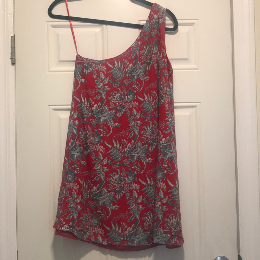 Loft One Shoulder Dress